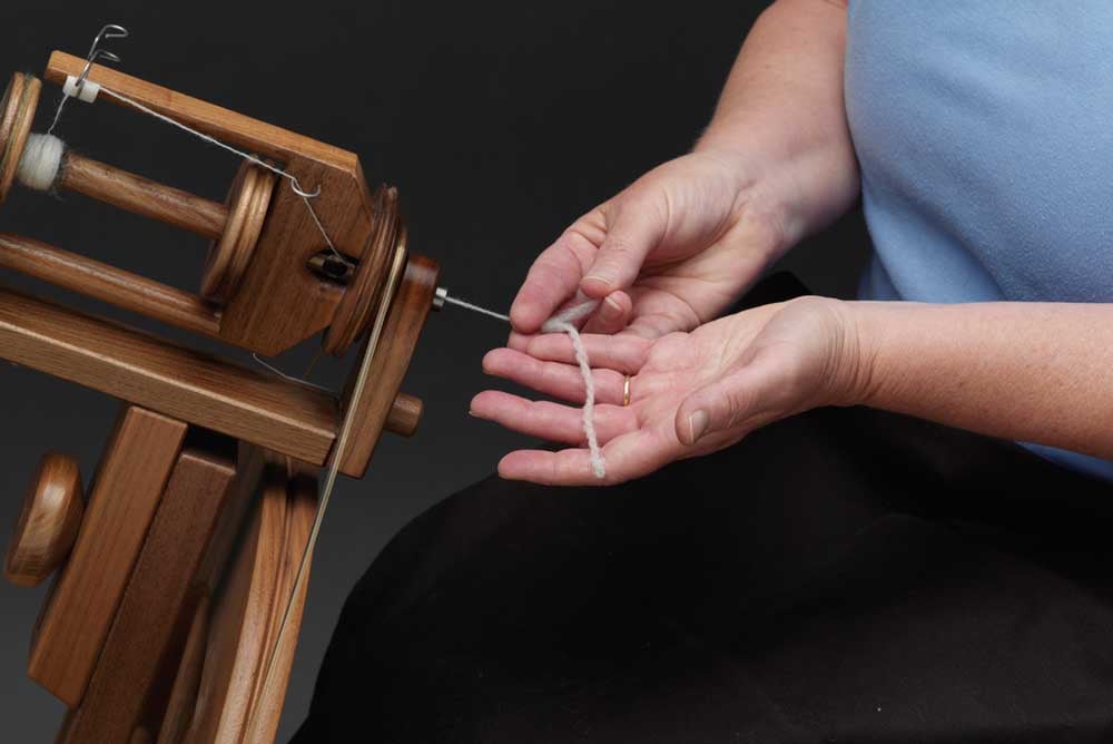 Long Draw Drafting for Woolen Yarn by Carol Huebscher Rhoades