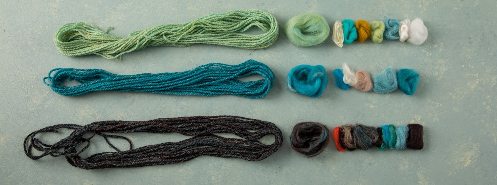 Ancient Earth Shawl: Creating Color Formulas for Blending Boards Primary Image