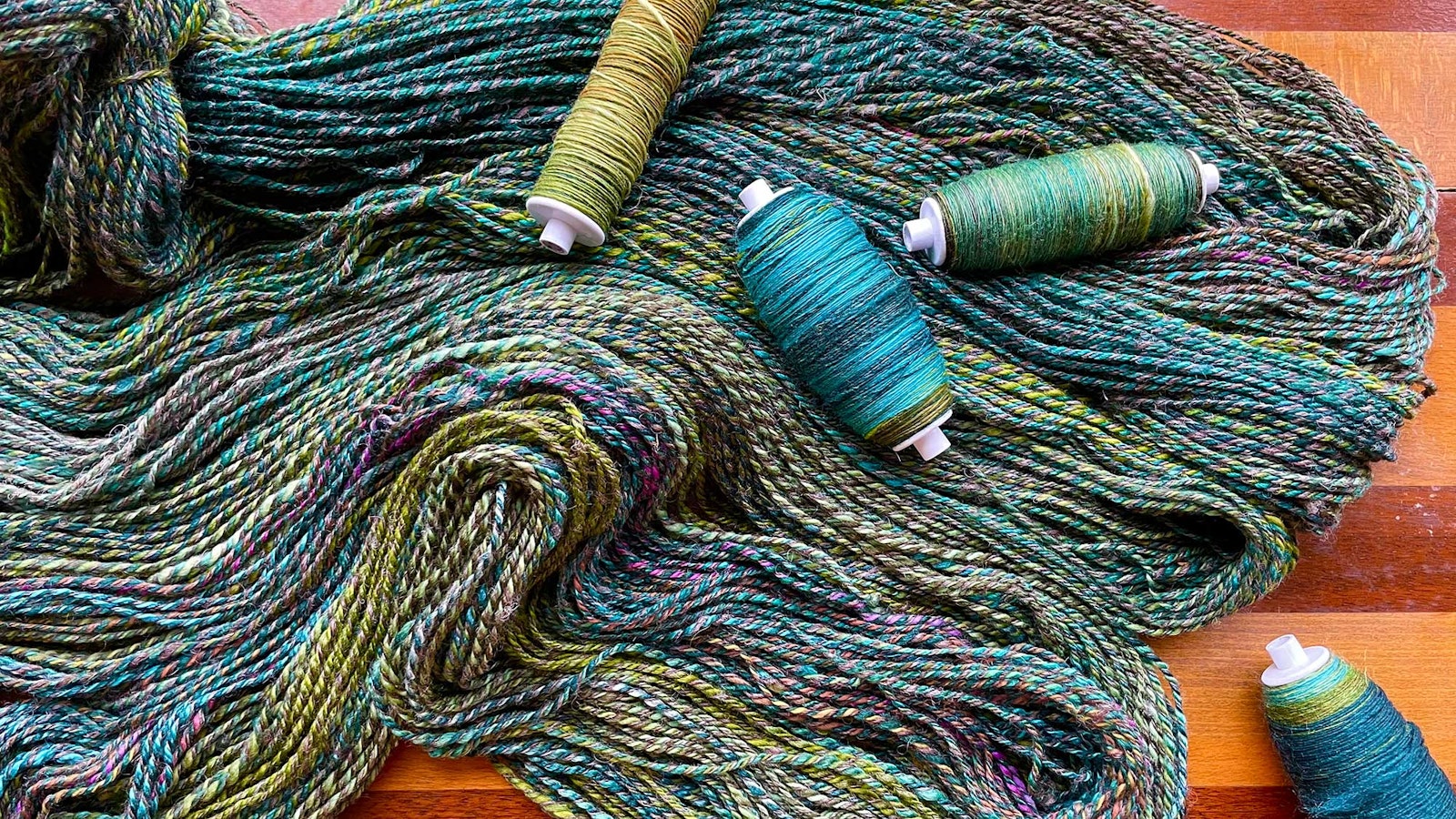Solace Spinning 2: Plying a Sweet Scrap Yarn Primary Image