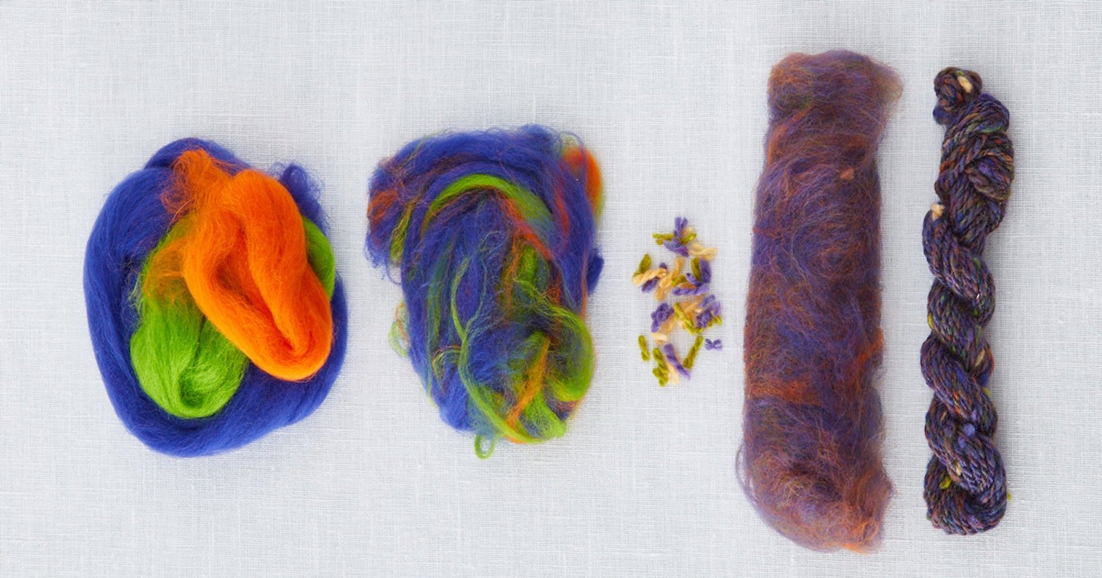 Spin Off Summer! Blending & Spinning Tweed Yarn Primary Image