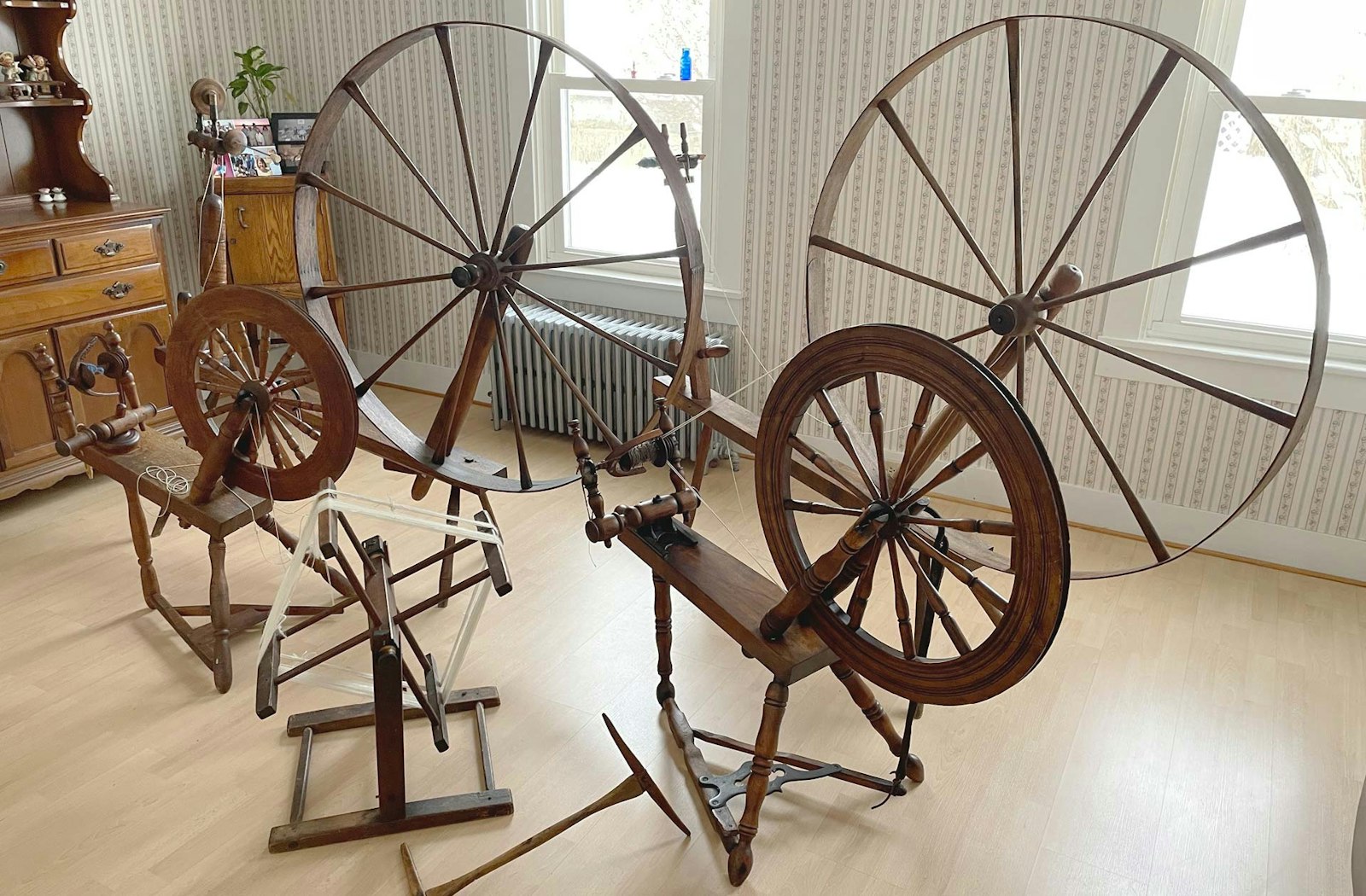 Yes, Antique Spinning Wheels Do Talk Primary Image