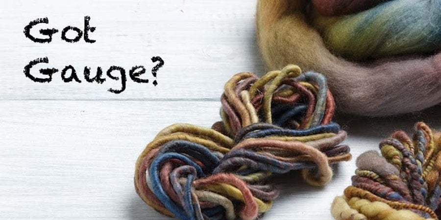 Knitting with Handspun Yarn: 4 Tips for Knitting with Any Gauge Image