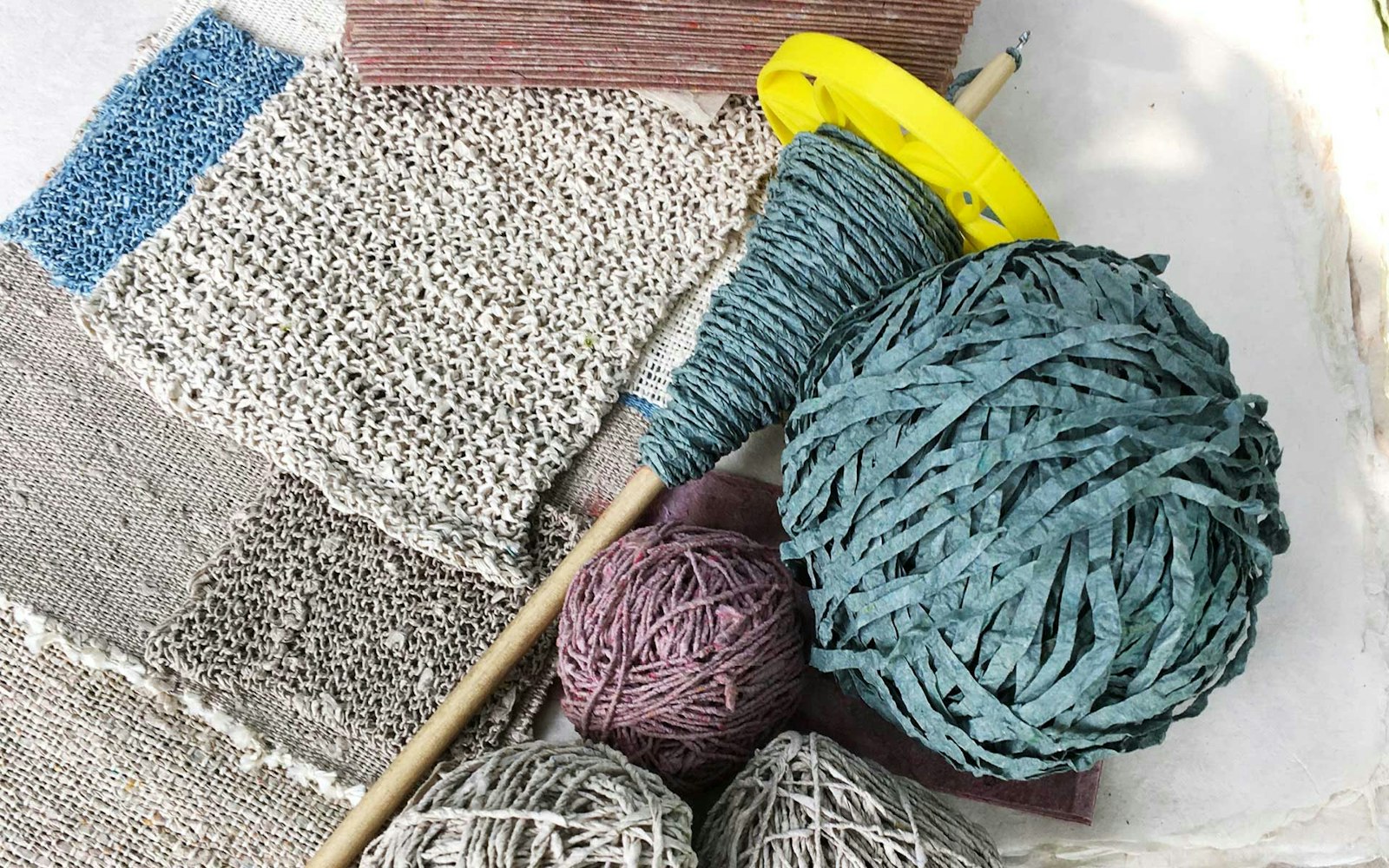 Spinning Paper Thread in Ghana Primary Image