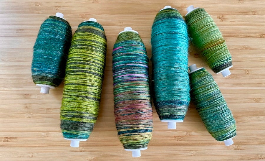 Solace Spinning: A Sweet Scrap Sweater Image