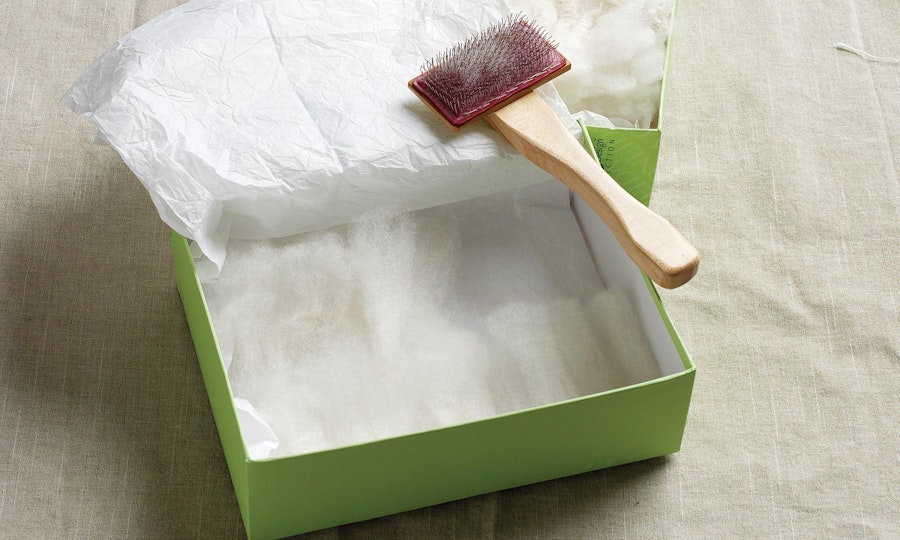 Flick Carding by Carol Huebscher Rhoades Image