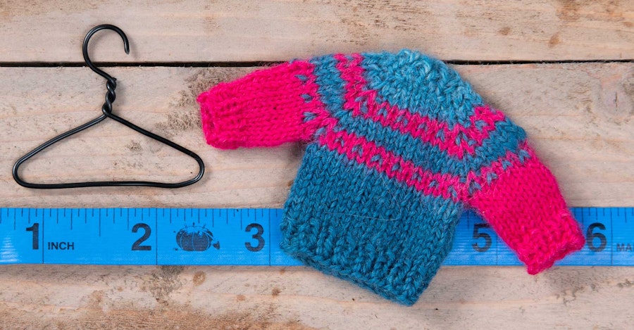 Pace Yourself: Spin and Knit a Tiny Sweater Image
