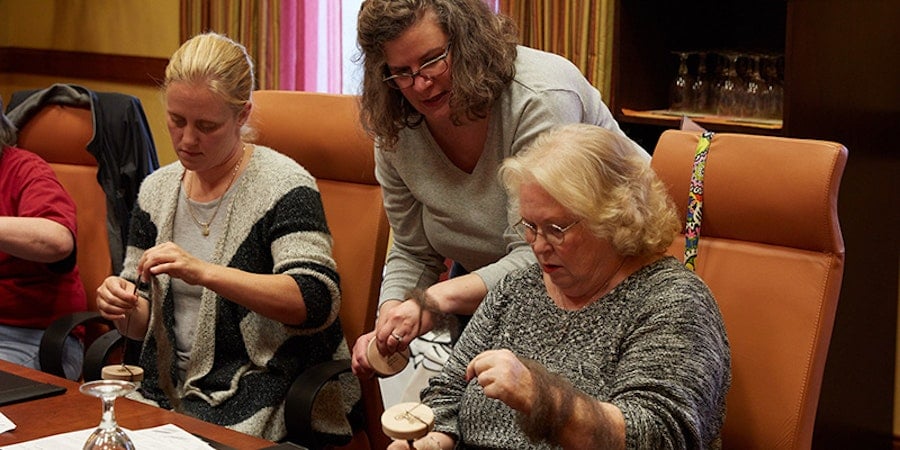 3 Ways to Get Started Teaching People How to Spin Wool Image