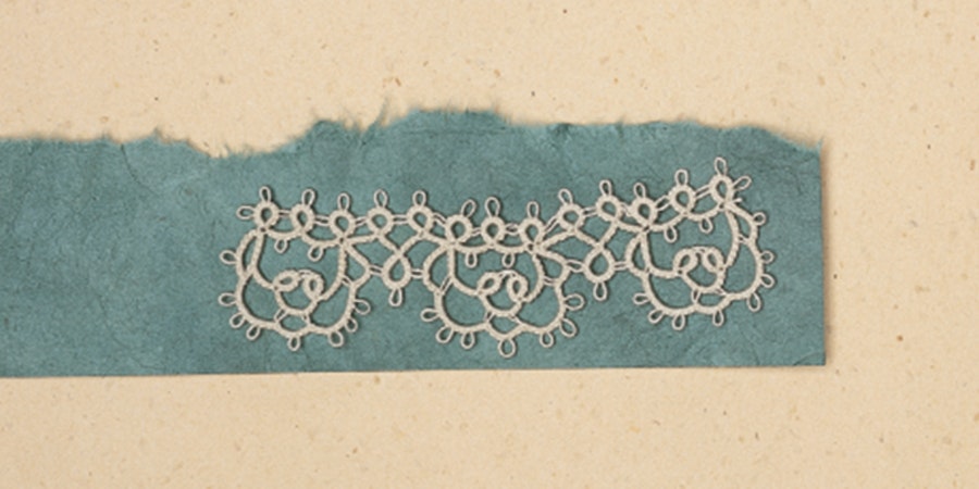 A Vintage Tatted Edging from Needlecraft Magazine Image