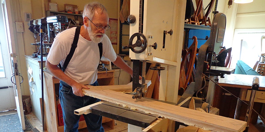 I Am a Spinner: David Kortier, Harp Maker Image