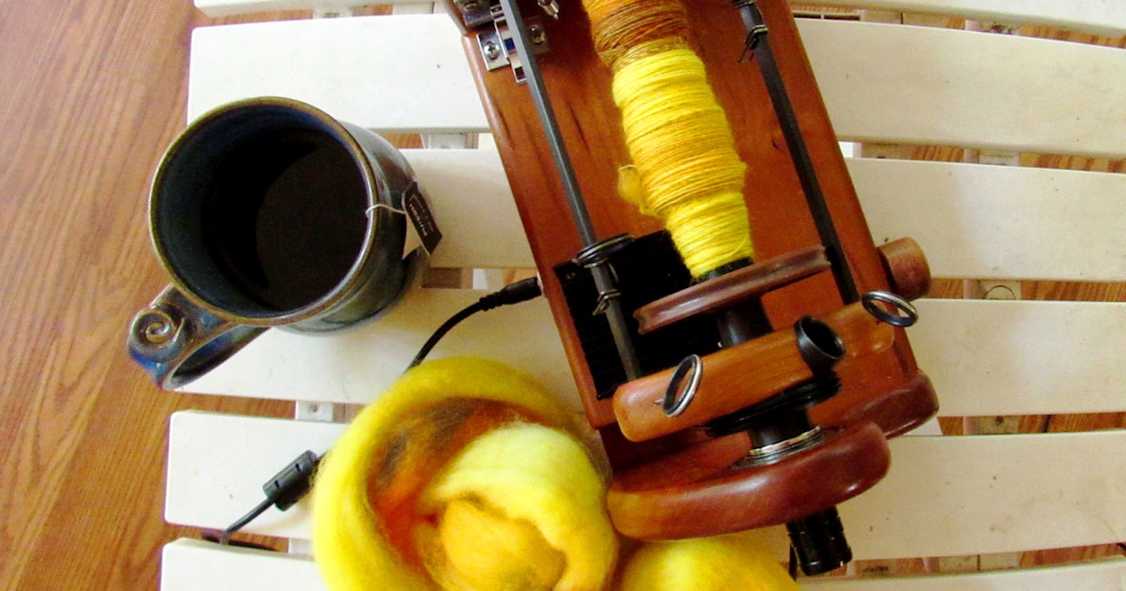 Her Handspun Habit: 6 Tips for Making Better Yarn with Your Electric Spinner (Part I) Primary Image