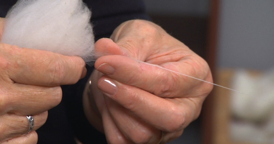 Spinning for Lace, Knitting for Love with Margaret Stove Image