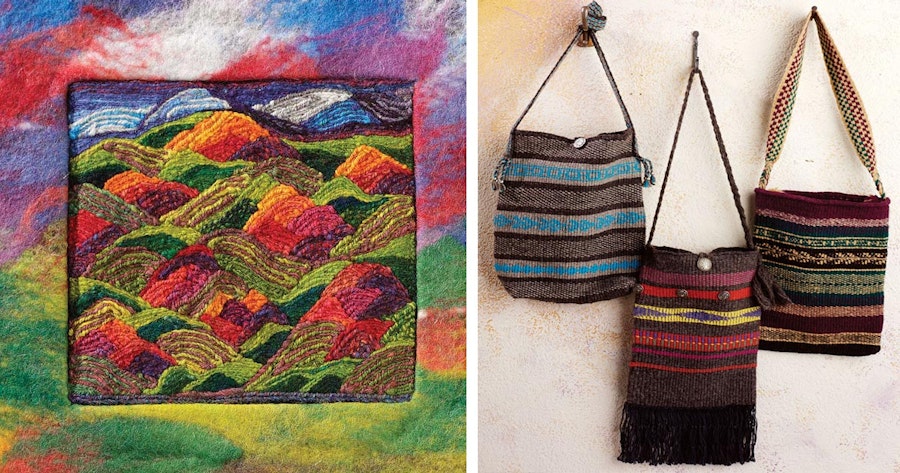 Spin & Explore: How to Weave with Simple Looms Image