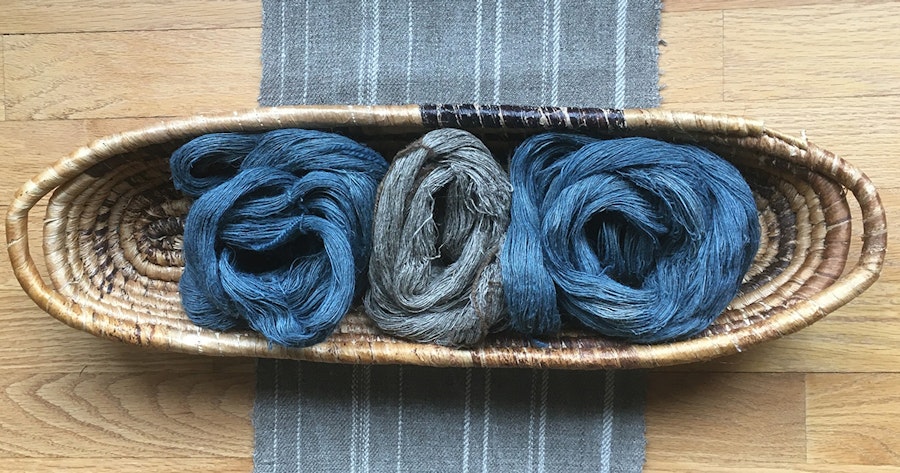 Sizing Handspun Singles for Weaving Image