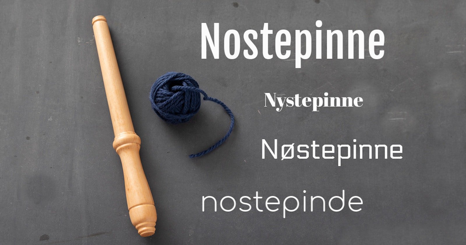 Try a Nøstepinne! Primary Image