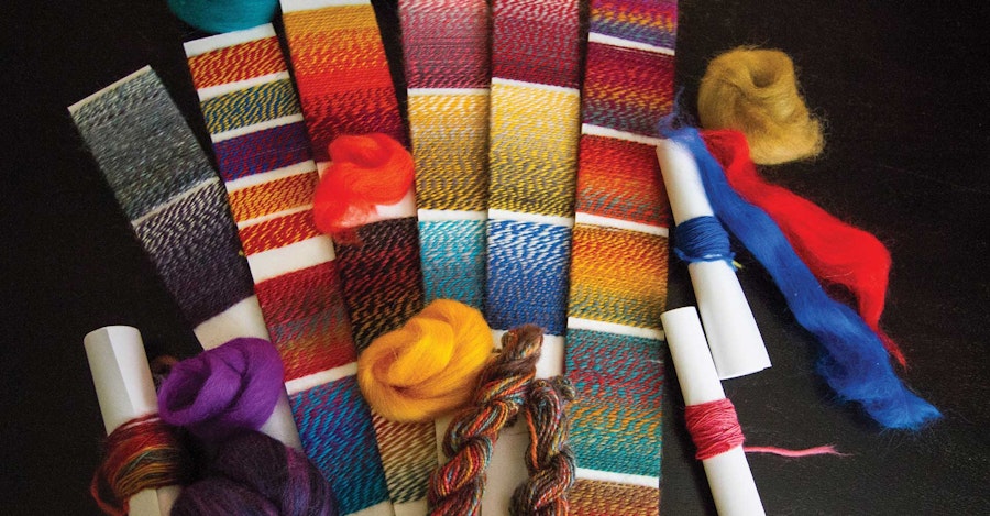 I Ply with My Little Eye: Make Your Spinning Sing with Optical Ply Blending Image