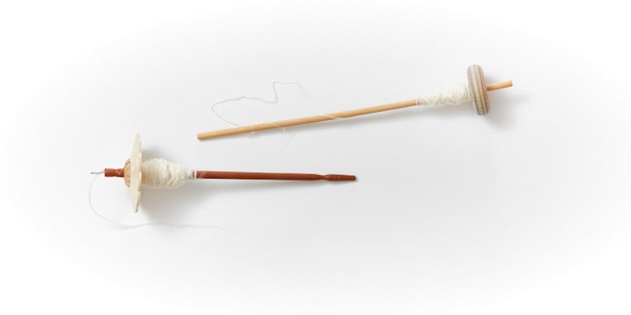 Tales of a Beginning Spinner: Drop (Spindle) Like  It’s Hot Image