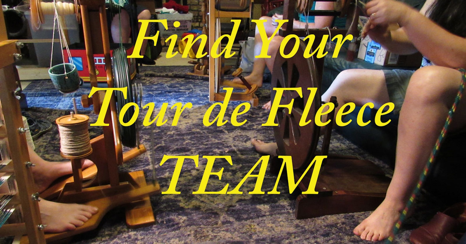 Win the Tour de Fleece with a Virtual Spinning Team Primary Image