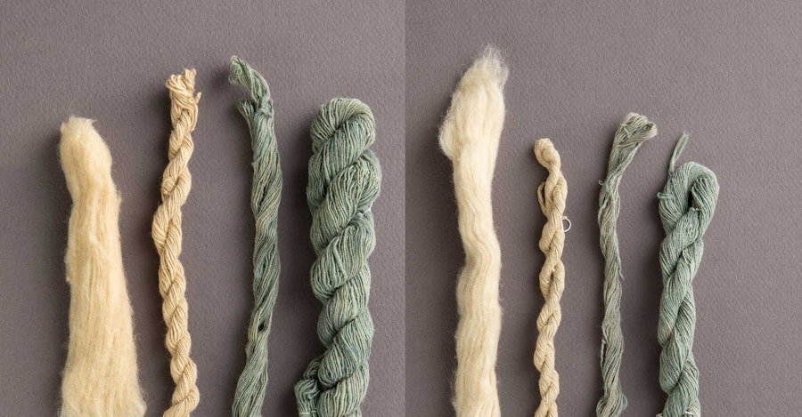 Seeing Green: Palo Verde and Sea Green Cotton Sliver Image