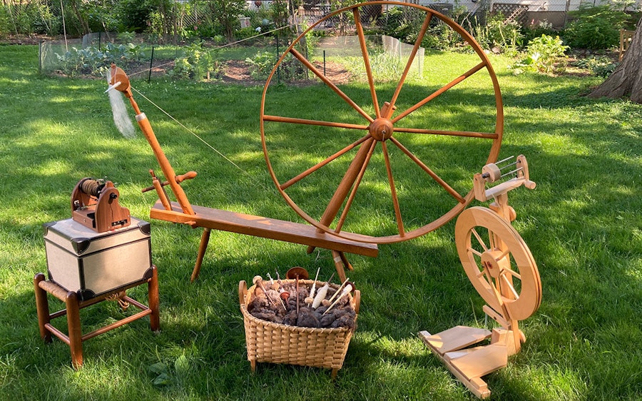 Talking Handspinning Tools Image