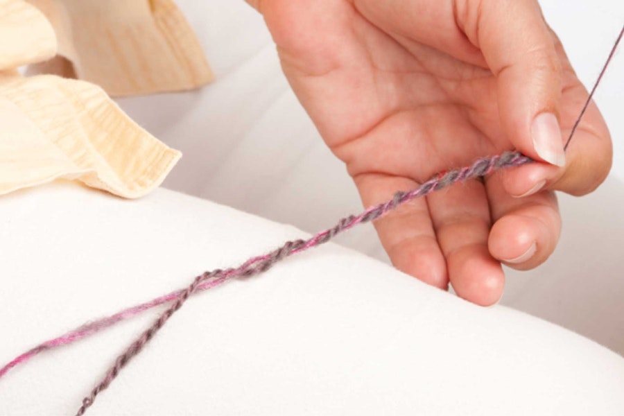 Spinning Tips: How to Self-Ply Image