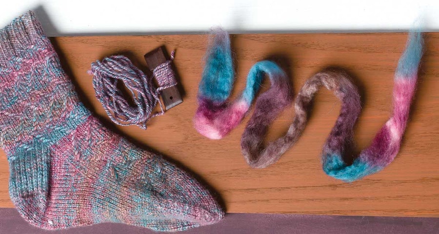 Lost Sock Memorial Day: How to Avoid the Sad Solo Handspun Sock Image