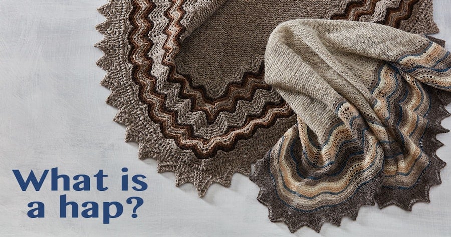 Knitted Shawl or Blanket: What is a Hap? Image