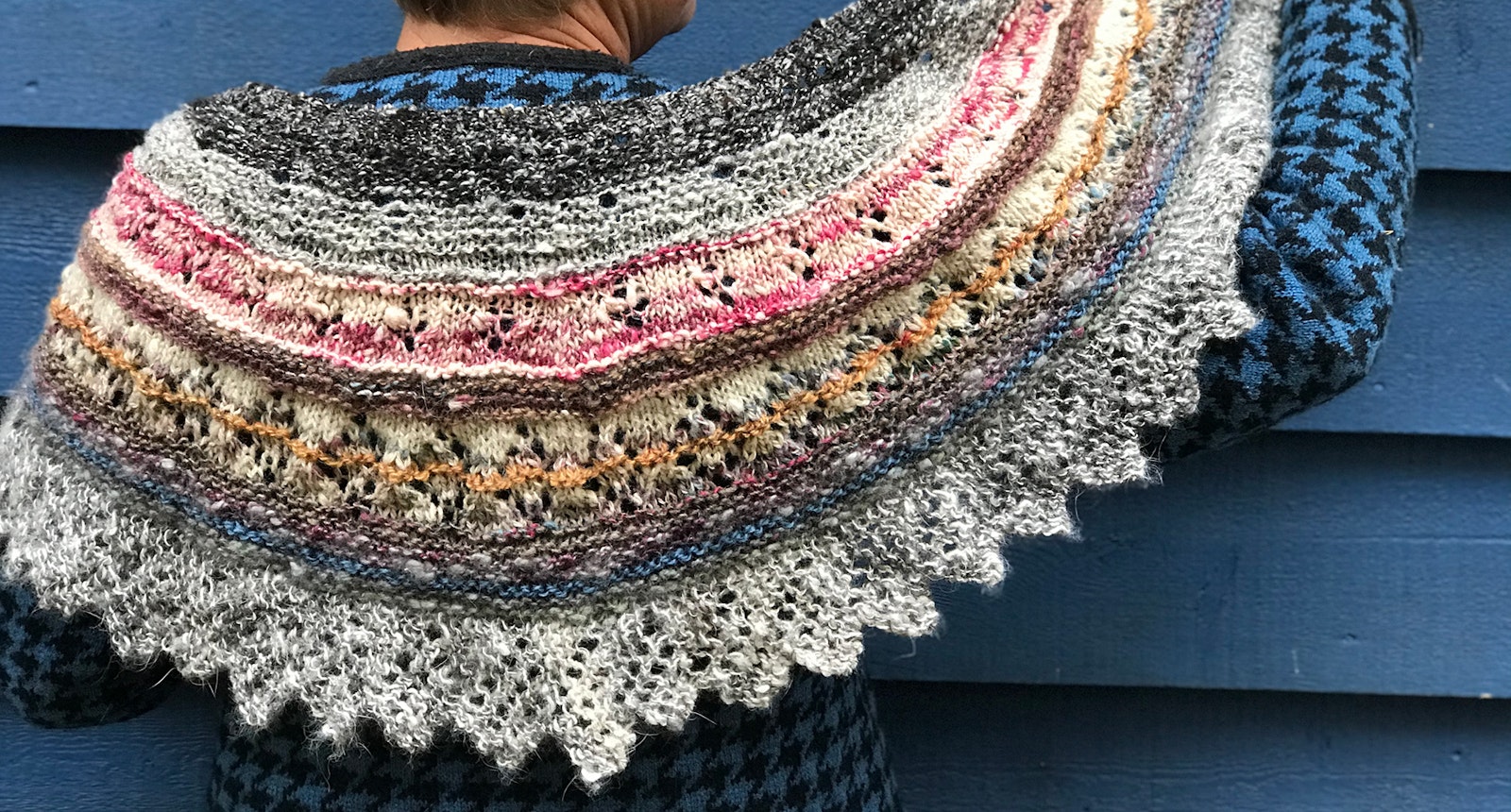 Exploring an Uncharted Shape: A Crescent Shawl Recipe Primary Image