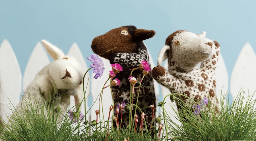 Baltic Baa: Knitted Estonian Sheep Puppets Image