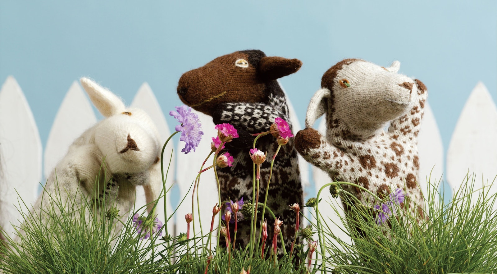 Baltic Baa: Knitted Estonian Sheep Puppets Primary Image