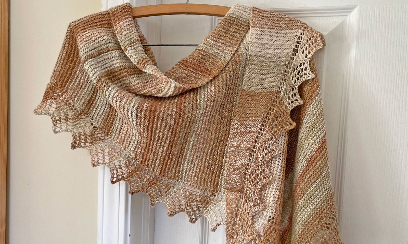 Kate’s Simple and Beautiful Cotton Shawl Pattern Primary Image