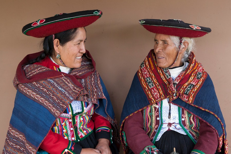 Spinning and Knitting in the Andean Highlands Image
