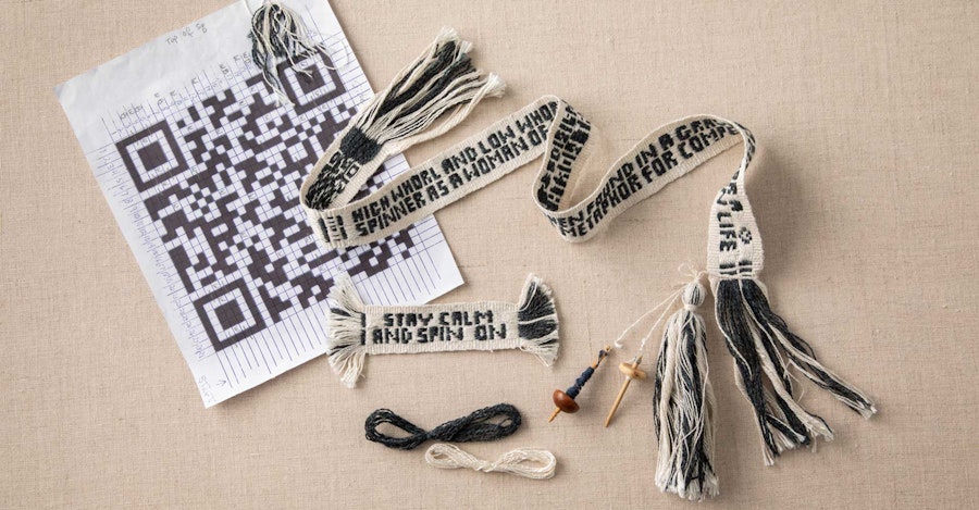 A Spinner’s Journey in Inkle Bands Image