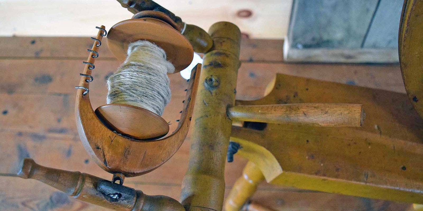 The Extraordinary Wheel Collection at the Marshfield School of Weaving  Primary Image