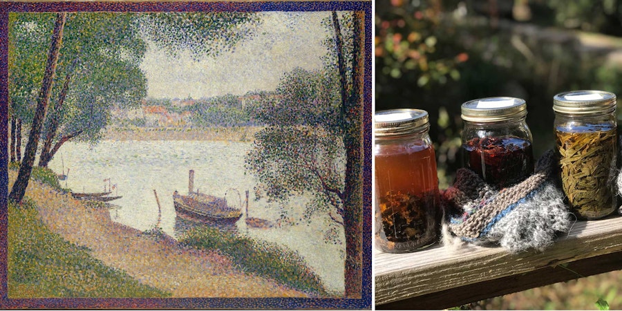 Tips for Achieving a Pointillist Effect in Your Yarns Image