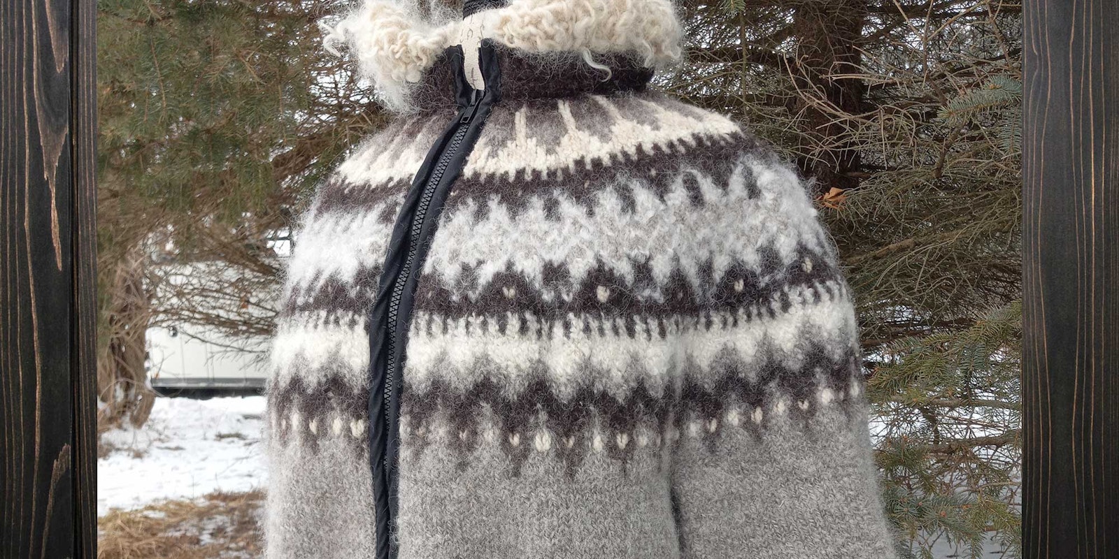 Your Finished Object: Handspun Flock Jacket Primary Image