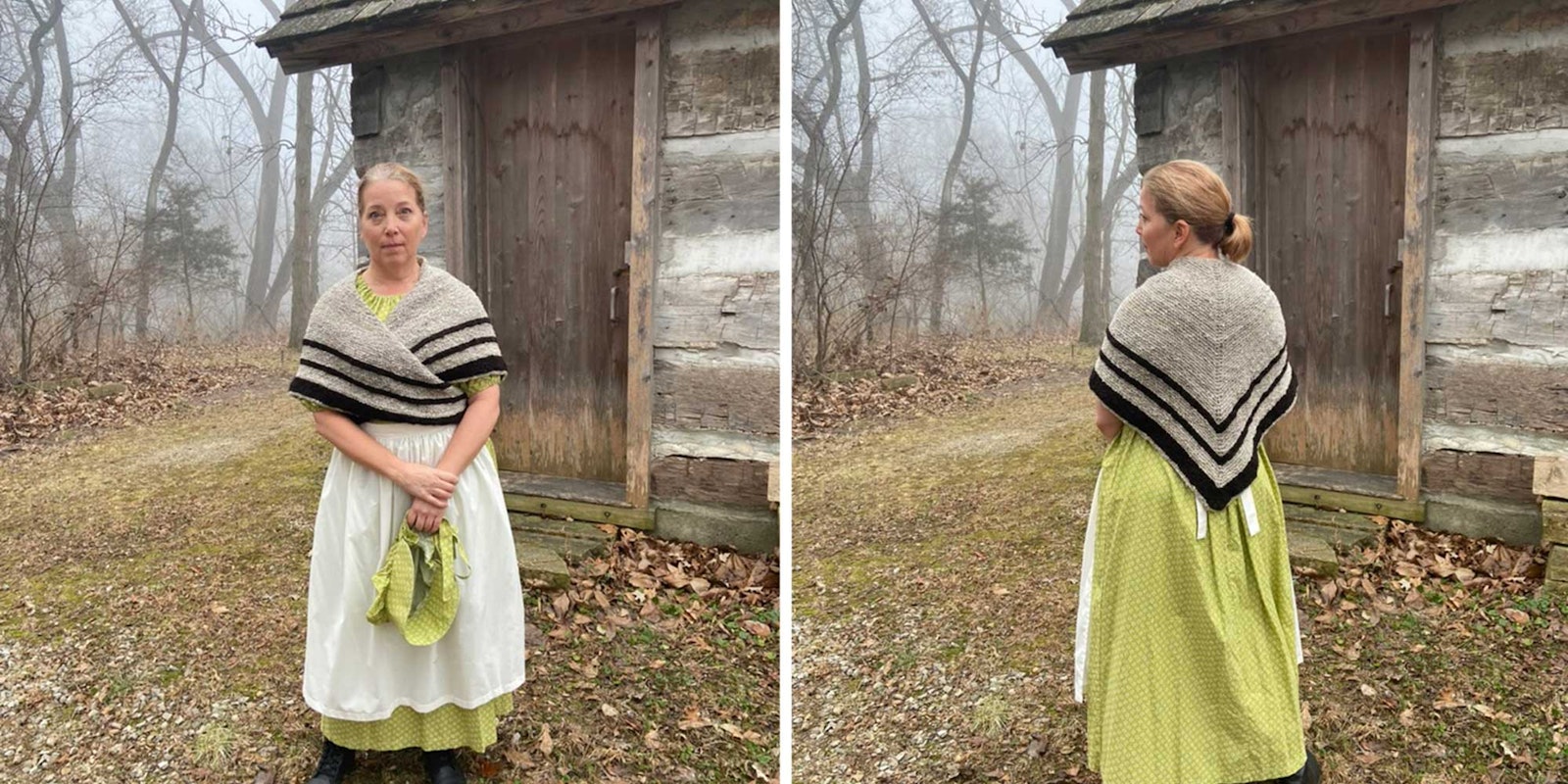 Your Finished Object: “Sheep to Shawl” Sontag Primary Image