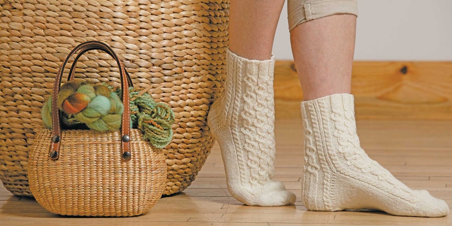 No More Excuses: Cast On a Pair of Handspun Socks Image