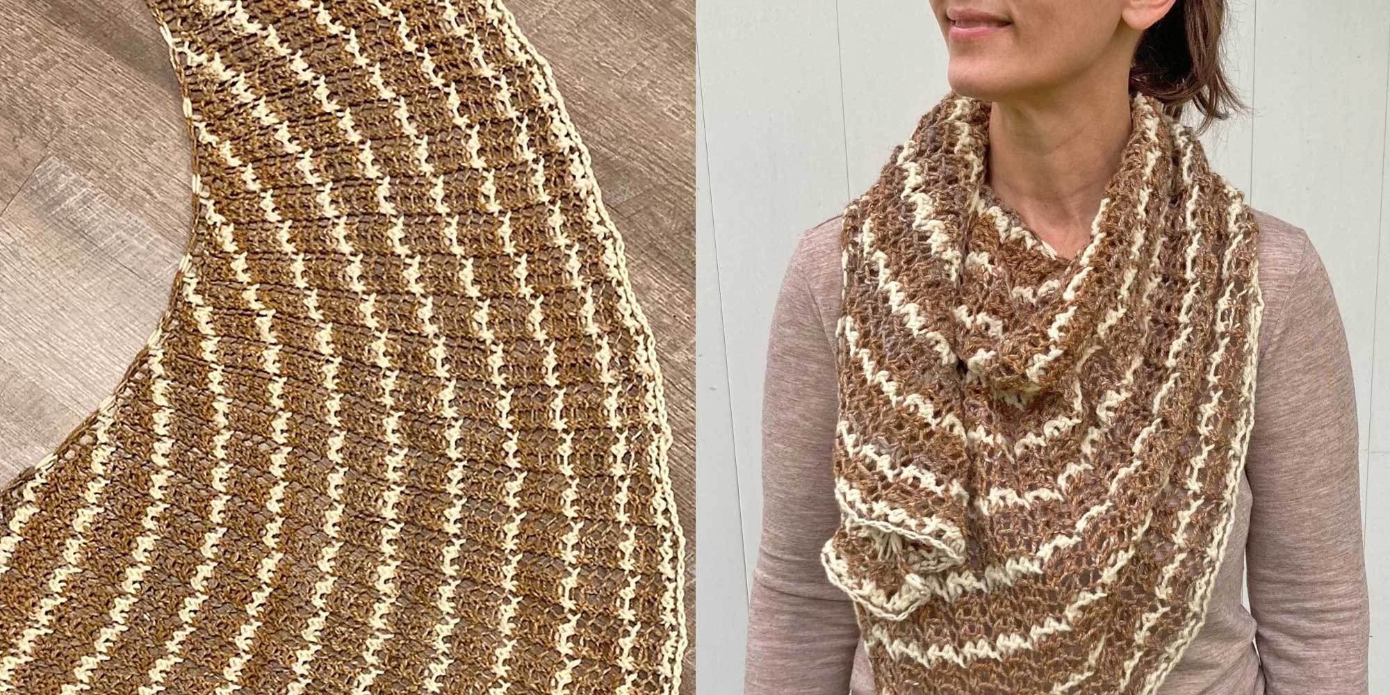 Your Finished Object: Rumpelstiltskin Shawl | Spin Off