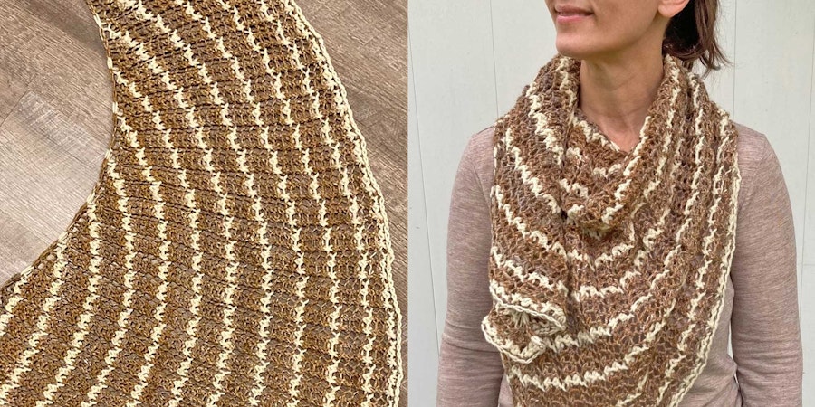 Your Finished Object: Rumpelstiltskin Shawl Image