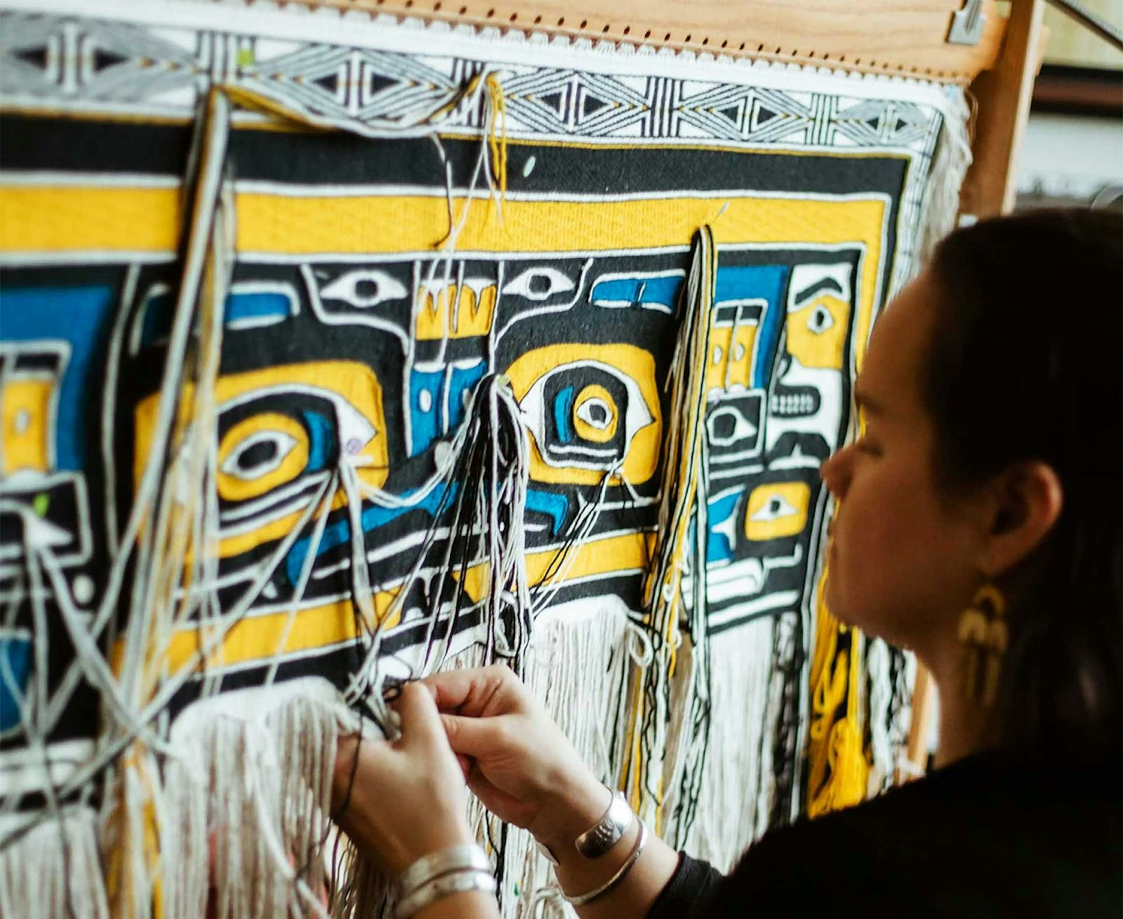 Spinning Cedar: Tlingit Weaver Lily Hope Primary Image