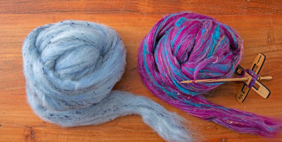 4 Tweed Yarns to Spin Image
