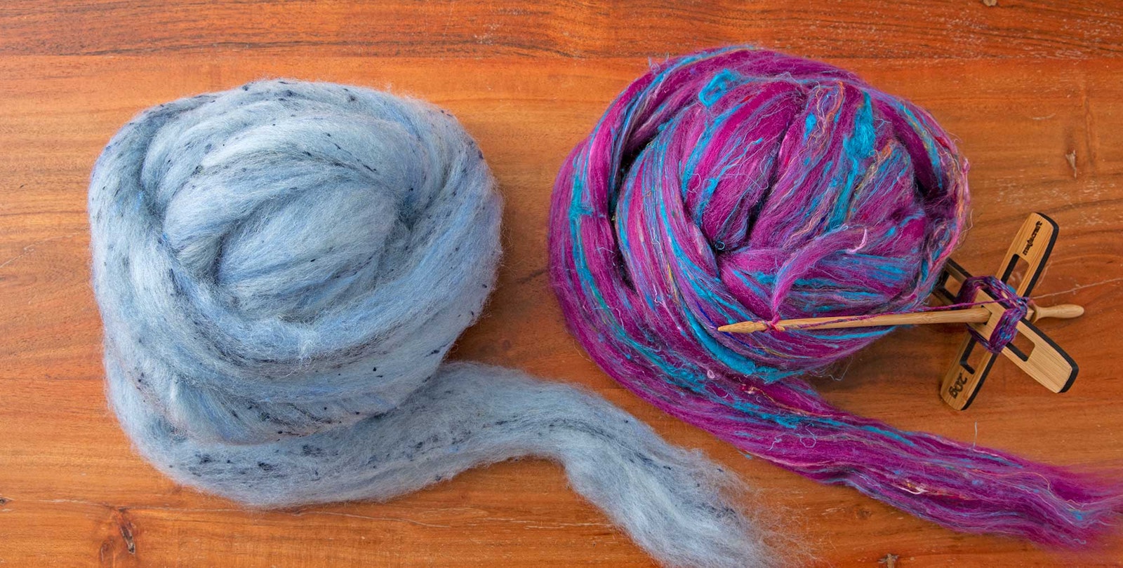4 Tweed Yarns to Spin Primary Image