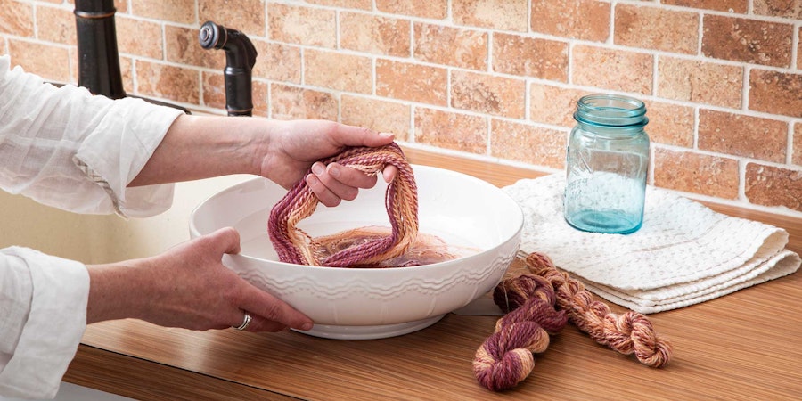 Wet-Finishes for Yarn: It All Comes Out in the Wash Image