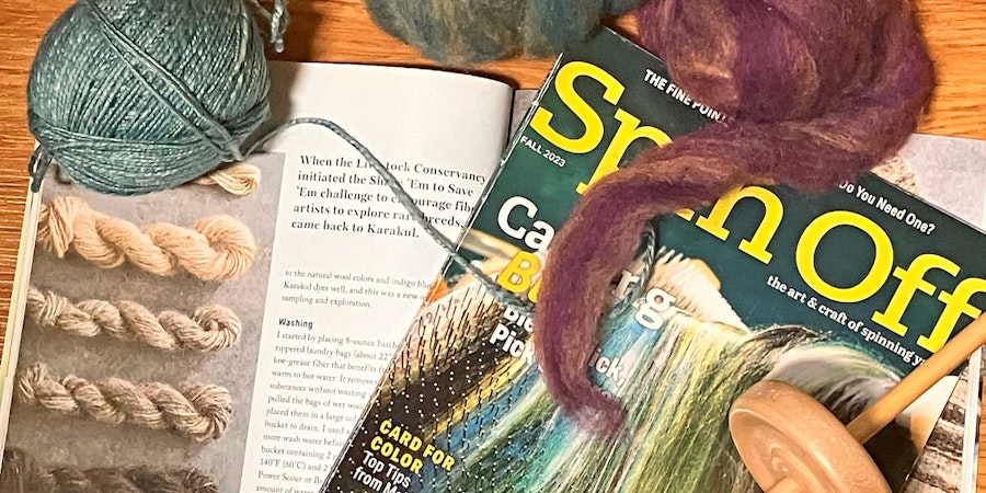 3 Spin Off Magazines That Changed My Handspun Yarn Image