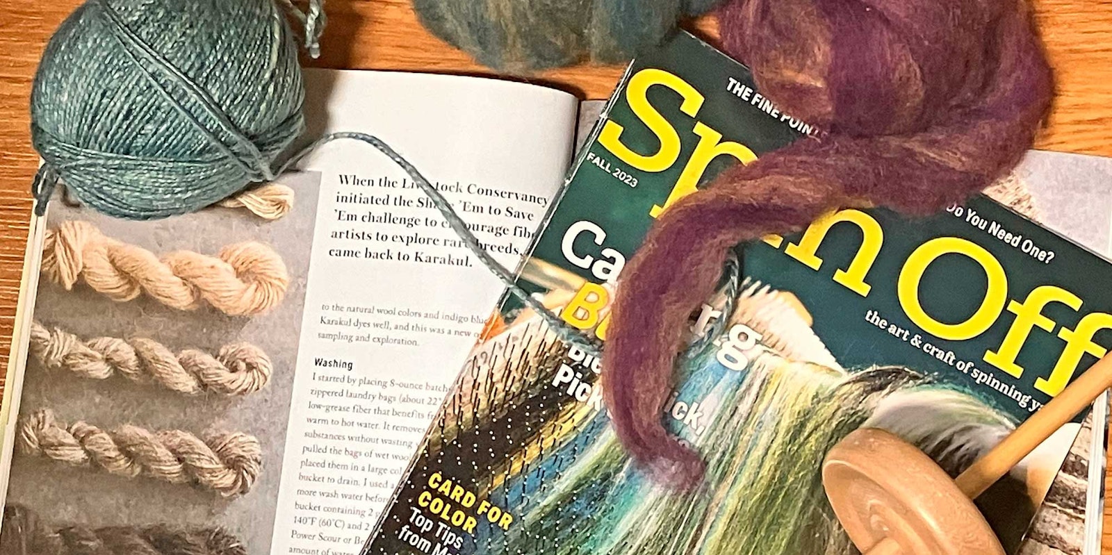 3 Spin Off Magazines That Changed My Handspun Yarn Primary Image