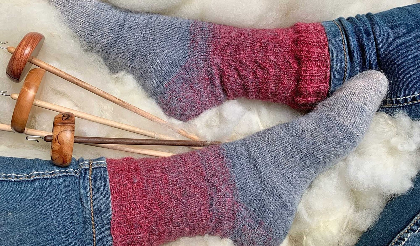 Your Finished Object: Frasier Fir Socks Primary Image