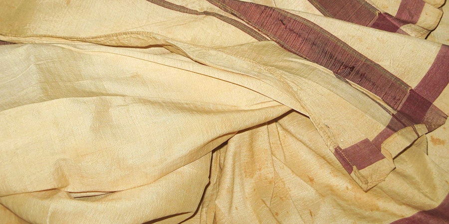 Threads of Heritage: Understanding the Ceremonial Dhoti Image