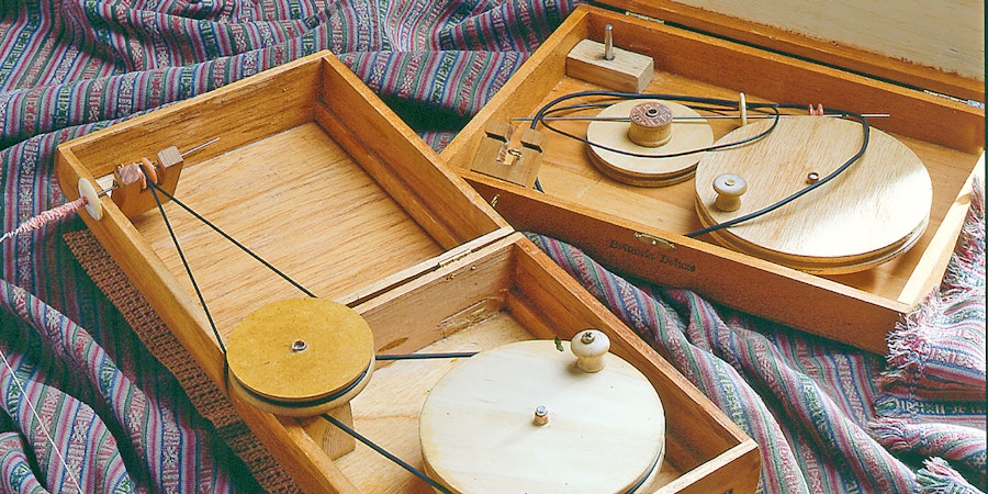 Cigar Box Charkha: Make Your Own! Image