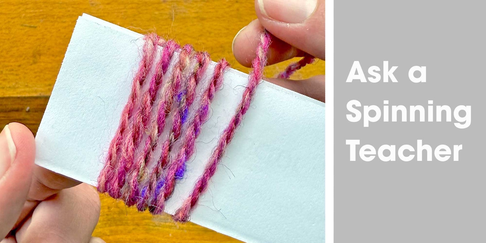 How Do I Spin a More Consistent Yarn? Primary Image