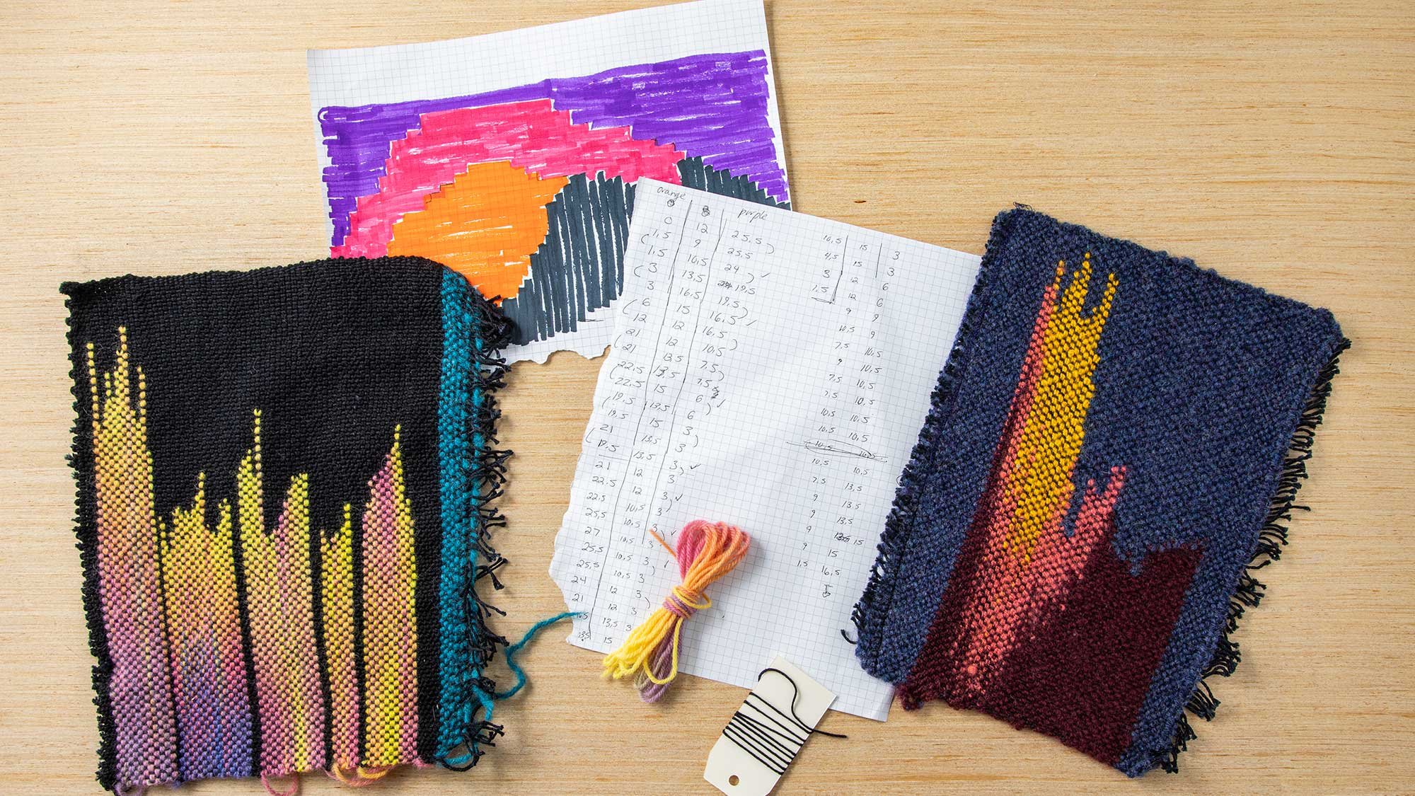 Spin and Weave a Sunset Image